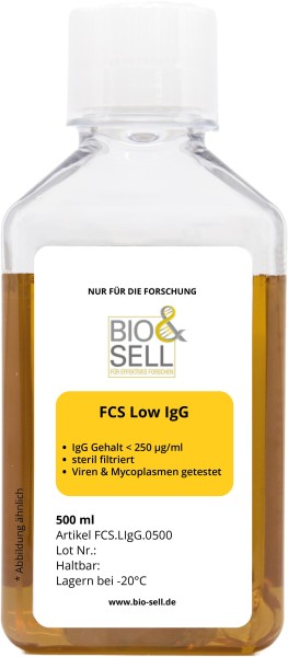 FCS Siero a basso contenuto di IgG, 500 ml