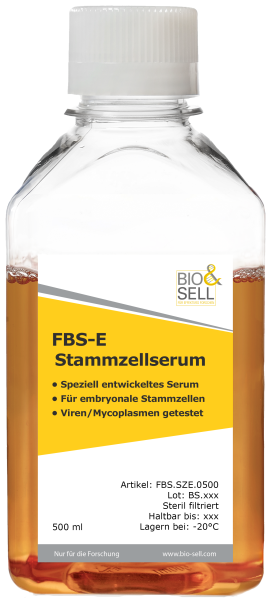 FBS-E Stammzellserum (embryonal), 500 ml