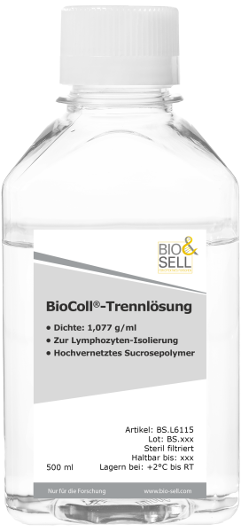 Solution de séparation BioColl®, 500 ml