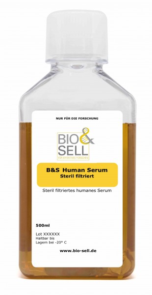 Humanserum, 500 ml