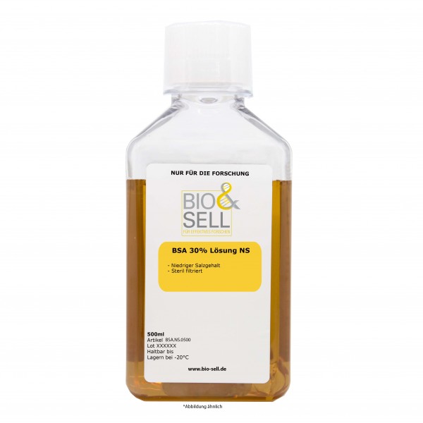 Solution BSA 30%, Low Salt, 500 ml