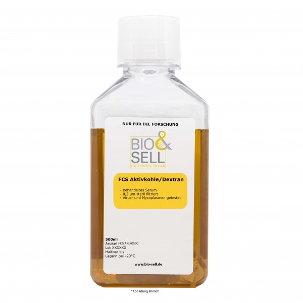 FBS Aktivkohle/Dextran behandeltes Serum, 500 ml