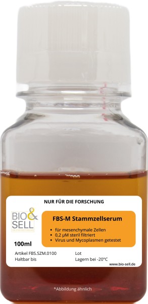 Siero di cellule staminali (mesenchimali) FBS-M, 100 ml