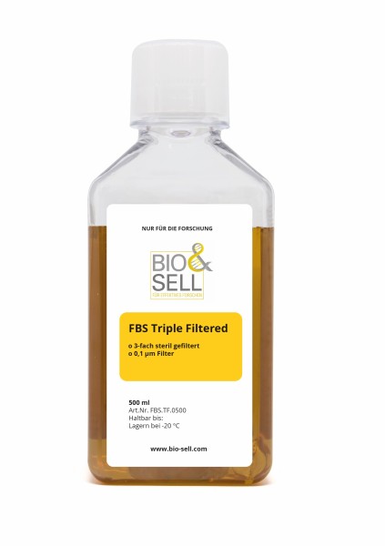 FBS Triple Filtered, 500 ml
